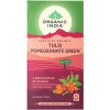 Organic India Čaj Tulsiso zeleným čajom a granátovým jablkom BIO, 25 vrecúšok