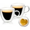 4Home Termo pohár Big Heart Hot&Cool, 250 ml, 2 ks