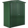 Biohort Europa 1 plechový záhradný domček 84 x 172 cm, tmavozelený Biohort