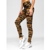 Khaki dámske legíny Bolf YW01044