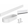 Hansgrohe WallStoris Set kúpeľňových doplnkov, matná biela 27967700-HG