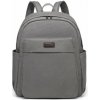 KONO unisex priestranný batoh SAVIORA - sivý - 17 L