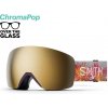 Snowboardové okuliare Smith Skyline as caroline c | chromapop sun black gold mirror 23/24 - Odosielame do 24 hodín