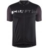 Pánsky cyklistický dres Craft CORE Endur Logo black S
