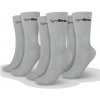 GymBeam Ponožky 3/4 Socks 3Pack Grey IBA L (VÝPREDAJ)