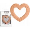 Bibs Baby Bitie Heart Peach