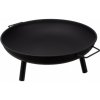 Ohnisko záhradné Kaminer 58 cm - čierne