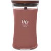 WoodWick Rouge Oud vonná sviečka s dreveným knôtom 609,5 g