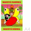 Omaľovanka A4 Akim - Maková bábika