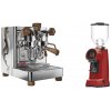 Lelit Bianca PL162T V3, 40th Anniversary Limited Edition + Eureka Helios 75, ferrari red