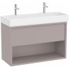 Roca Tura umývadlo so skrinkou 100 cm sivá A852038559
