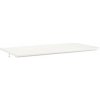Doska pod umývadlo bez výrezu Jungborn QUATTRO/NOVE biela 101 x 46 x 1,6 cm