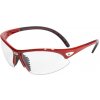 Okuliare na squash Dunlop COMPETITION Červená,Transparentná,Čierna