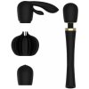 Tracy's Dog Hammer Magic Wand Vibrator Set Black-Gold