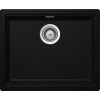 Granitový kuchynský drez SCHOCK Kiruna N-100L - s excentrom Farba: night