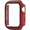 AppleKing ochranné puzdro s tvrdeným sklom pre Apple Watch 44mm - vínové - možnosť vrátiť tovar ZADARMO do 30tich dní