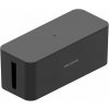 Organizér káblov AlzaPower Cable Box Basic Medium čierny (APW-COGCB01MB)