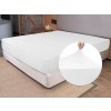 Elastická napínacia plachta PLATINA s gumou, farba BIELA Veľkosť: 90-100cm x 200cm