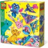 SES Creative Origami s trblietkami a pierkami 12v1