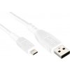 Microcig Univerzální USB-MICRO USB kabel bílý