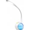 NEDES DL3401/W Stolová lampička EMILY LED 7W, 4000K+RGB, 250lm, IP20, biela, stmievateľná