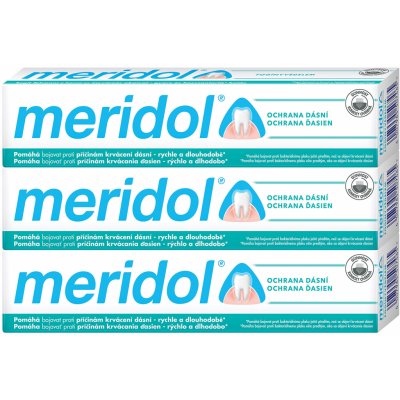 Meridol na podráždené ďasná 3 x 75 ml