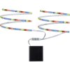 Paulmann 70700 kompletná sada LED pásikov s priehradkou na batérie 6 V 800 mm RGB; 70700