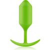 b-Vibe Snug Plug 3 análny kolík green 12,9 cm