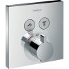 Hansgrohe Shower Select, termostatická batéria pod omietku, na 2 výstupy, chrómová, HAN-15763000