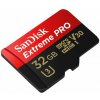 MicroSDHC karta SANDISK Extreme Pro 32GB 100MB/s + adaptér