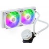 COOLER MASTER Liquid cooler CPU MasterLiquid ML240L Core ARGB V2 White MLW-D24M-A18PZ-RW