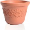 Prosperplast Kvetináč Sunny Flower Oranžová 46 cm