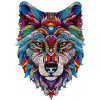 Kruzzel 24552 Drevené puzzle vlk, 170 ks