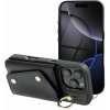 Puzdro Wallet Case WONDER pre Apple iPhone 16 Pro, čierna