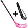 Oxdog HYPERLIGHT 2.0 HST 27 PK ROUND MBC + Stickbag čierna / ružová, Pravá (pravá ruka dole), 101cm (=111cm)