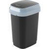Kis Koš na odpadky Dual Swing Bin S 10 litrů černý