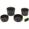 Compass Sada kempingového riadu s hubkou 4ks CP0244 + záruka 3 roky zadarmo