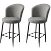 Súprava barových stoličiek Alte Grey, 2 ks, 2 ks