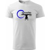 Capoeira club - bojovník - Klasické pánske tričko - L ( Biela )
