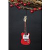 Fender '50S Red Telecaster - 6 Inch. Holiday Ornament - miniatúra gitary