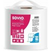 Papierové utierky, 100 % celulóza, rolka, 212,6 m, priemer 26,5 cm, 2-vrstvové, SOVIO