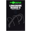 KORDA - Háčiky Longshank Beaked Barbless veľ. 4 10 ks