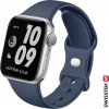 SWISSTEN silikonový řemínek pro Apple Watch 38-40 mm modrá 46000103