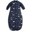 ERGOPOUCH Vak a overal na spanie 2v1 organická bavlna Suit Whale 3-12 m, 6-12 kg, 2,5 tog