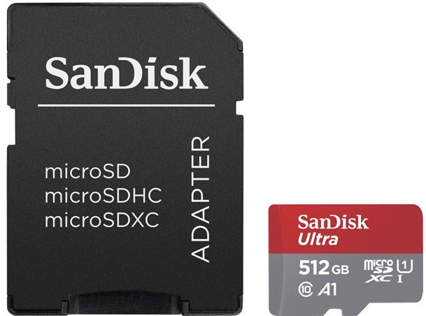 SanDisk microSDXC UHS-I 512GB SDCQUA4-512G-GN6MA