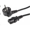 Kábel sieťový / napájací 230V, 1,8m, C13 - Schuko, High quality POWER-CORD-PC-EU
