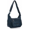 Dámská kabelka listonoška Hernan tmavo modrá 8969