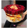 Kvetinový box z ruží XL