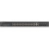 Zyxel GS1920-24v2, 28 Port Smart Managed Switch 24x Gigabit Copper and 4x Gigabit dual pers., hybrid mode, standalone or