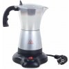 Verk 07065 Elektrická Moka kanvica 6 - 300 ml strieborná